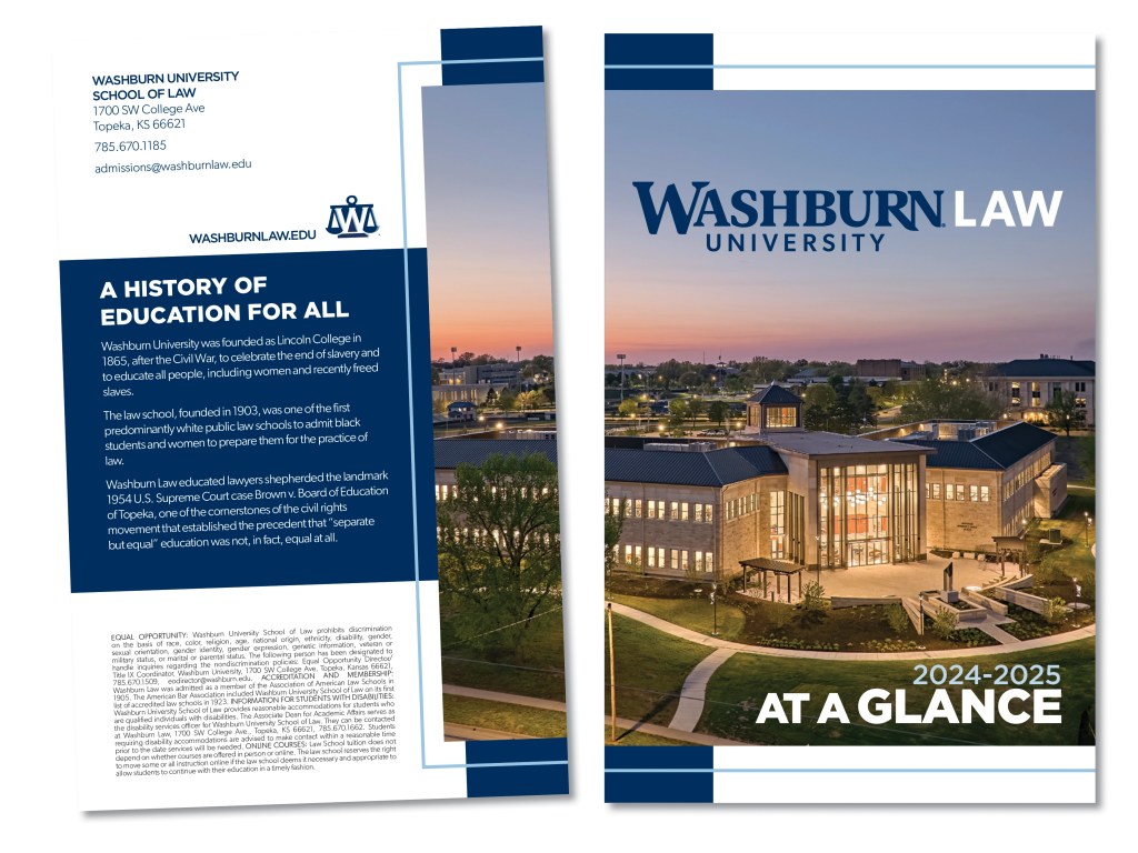 Washburn Law Recruitment Piece